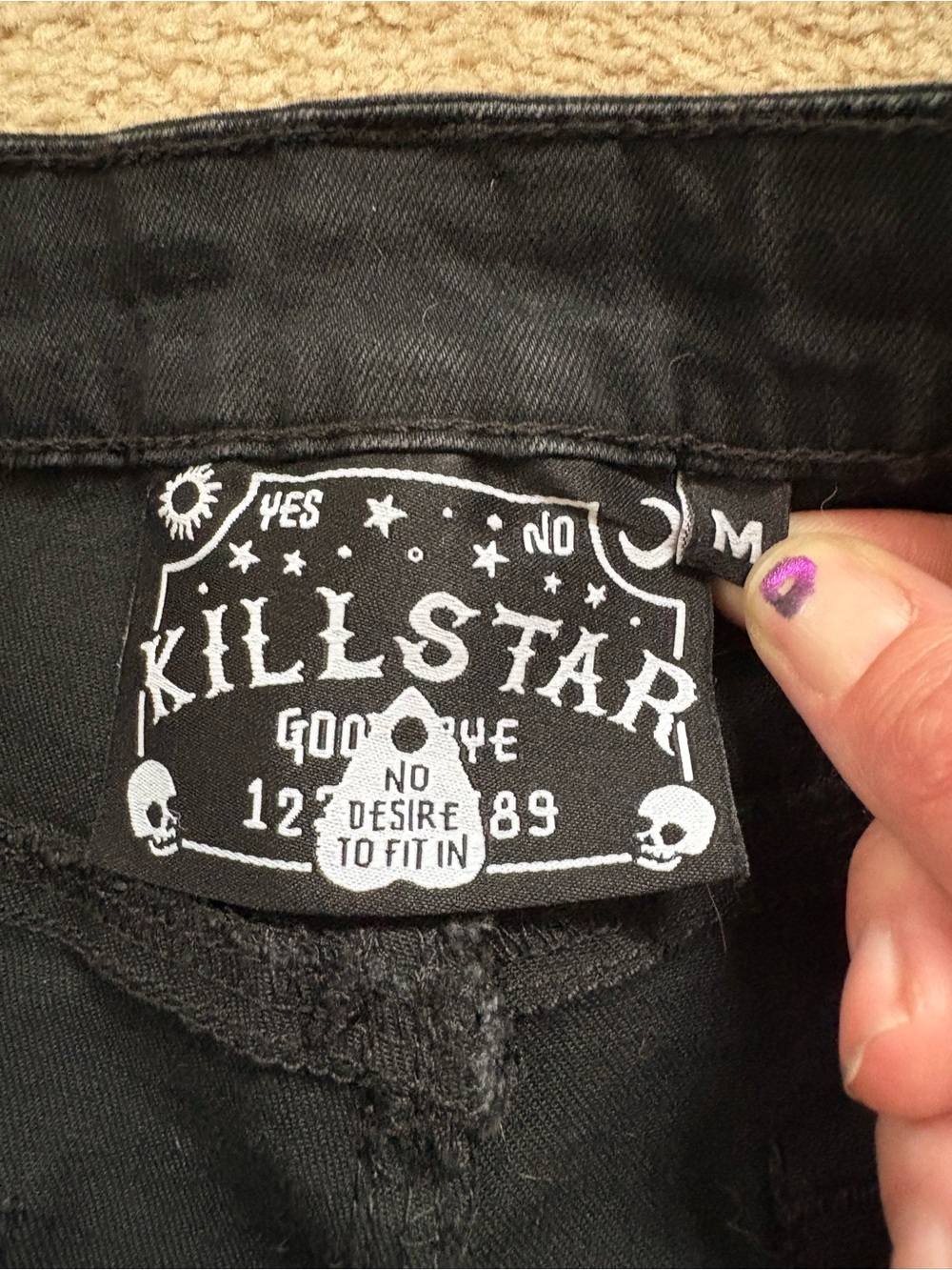 🖤SOLD🖤 Killstar | Phased Out Jeans - Picture 6 of 11